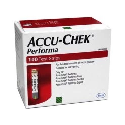 Accu-Chek Performa Glucose Test Strips (100)