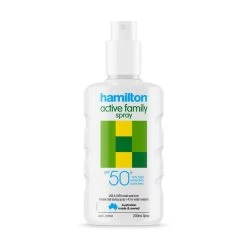 Hamilton Active Family Spray Sunscreen [SPF50+] [200ML]