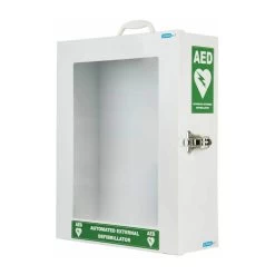 HeartSine Defibrillator Steel Wall Cabinet With Clear Door
