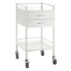 Pacific Medical Powder Coated Trolley [Two Drawers]
