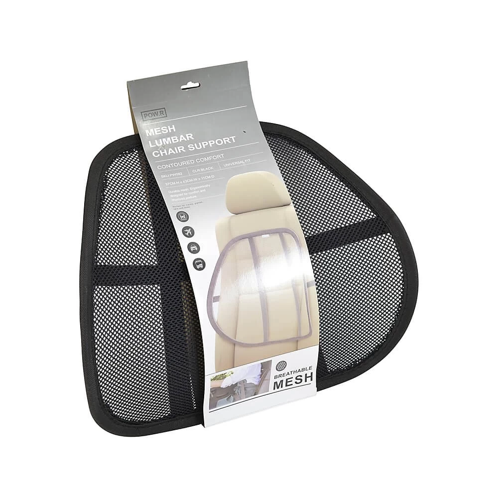 POW.R Mesh Lumbar Chair Support - Image 4