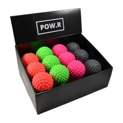 POW.R Spiky Ball Retail Display Box With 24 Balls