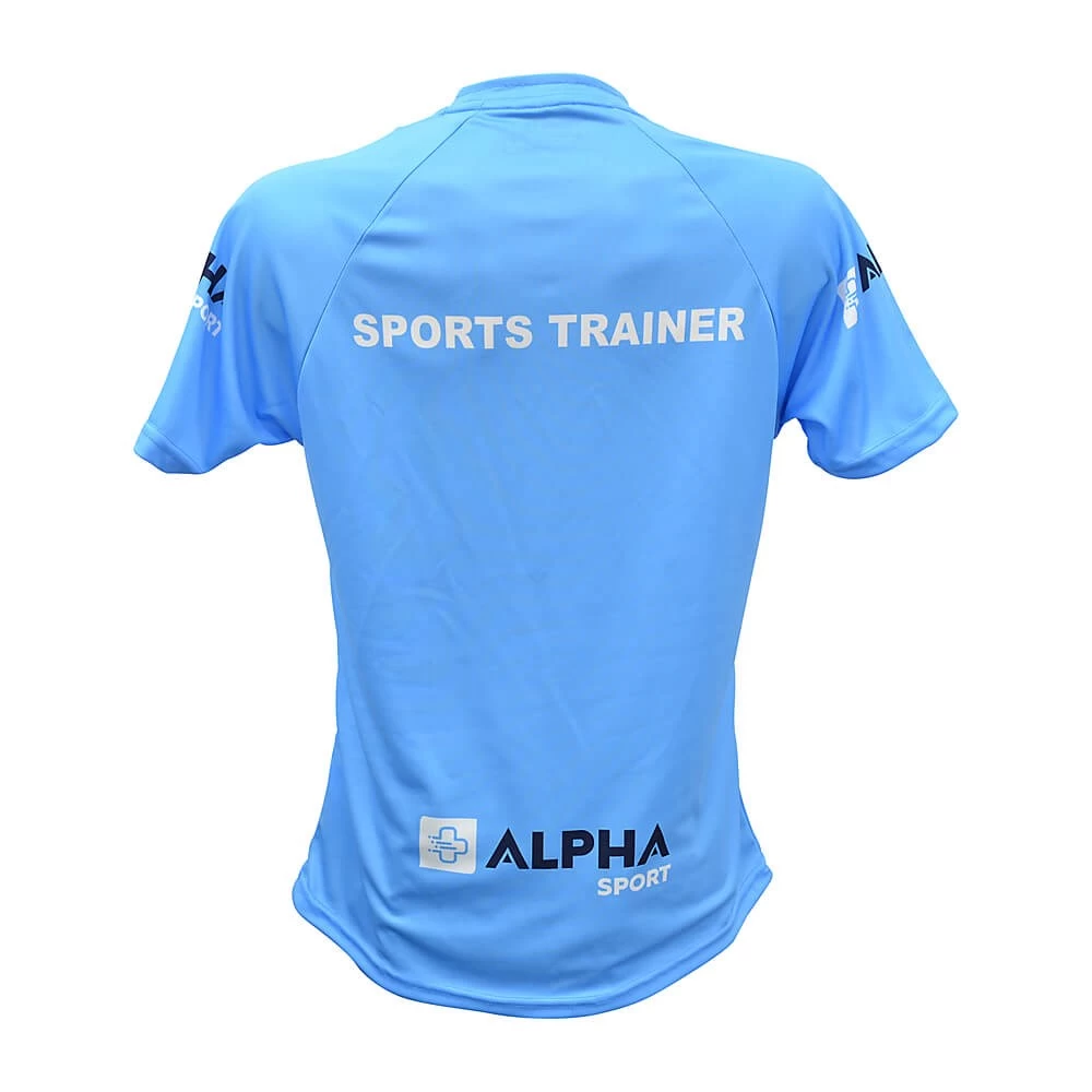 QRL Sports Trainer Shirt Blue - Image 2