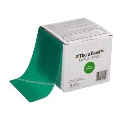 THERABAND LATEX FREE GREEN BAND 45.5M ROLL **ORDER IN ONLY**